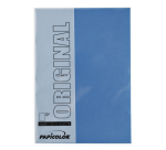 Papier copieur Papicolor A4 200g bleu roi 6 feuilles