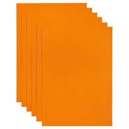 Papier copieur Papicolor A4 200g 6 feuilles orange
