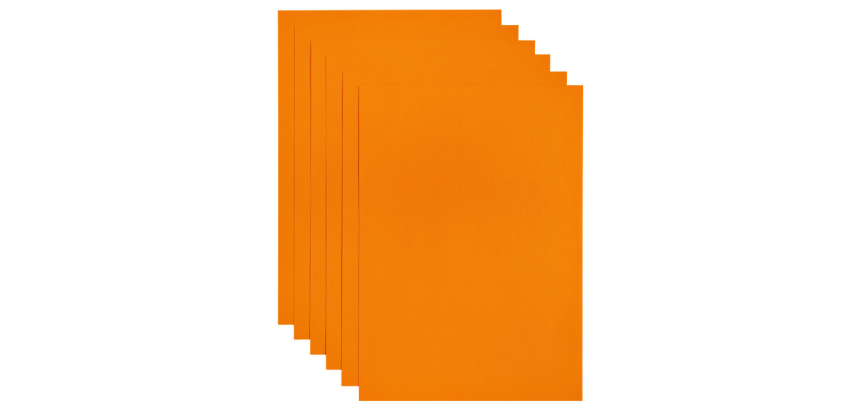 Papicolor A4 100g orange copier paper 12 sheets