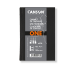 Carnet de croquis Canson Art Book One Couverture blanche 102x152mm 100 feuilles blanches 100g