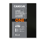 Canson Art Book One Sketchbook Hardcover 216x279mm 100 white sheets 100g