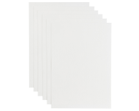 Papier copieur Papicolor A4 200g blanc 6 feuilles