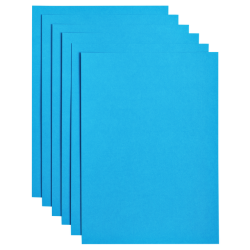 Kopieerpapier Papicolor A4 200gr 6 vel hemelsblauw