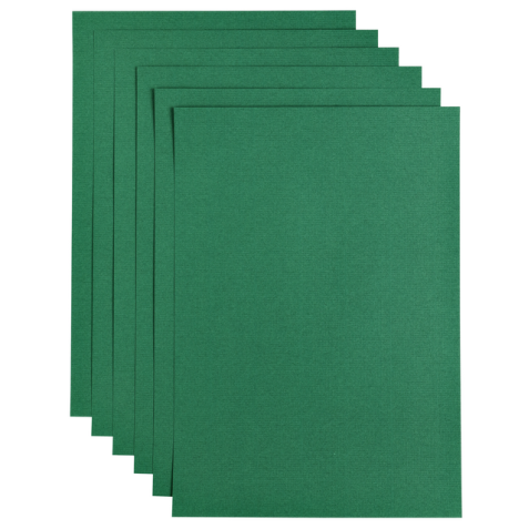 Papier copieur Papicolor A4 200g vert sapin  6 feuilles