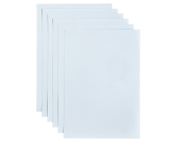 Kopieerpapier Papicolor A4 200gr 6 vel babyblauw