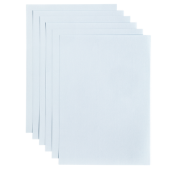Papier copieur Papicolor A4 200g bleu bébé 6 feuilles