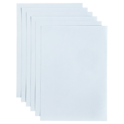 Kopieerpapier Papicolor A4 200gr 6 vel babyblauw