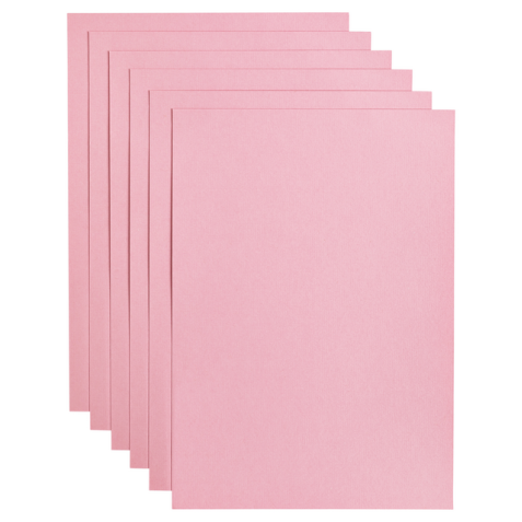 Papier copieur Papicolor A4 100g rose bébé 12 feuilles