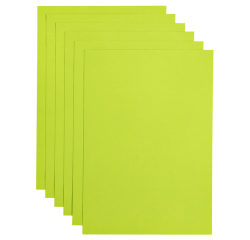 Papier copieur Papicolor A4 200g vert pomme 6 feuilles