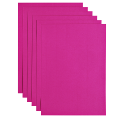 Papier copieur Papicolor A4 200g rose vif 6 feuilles