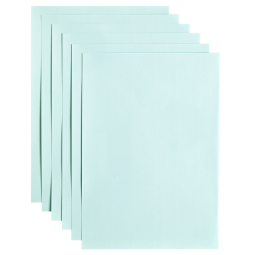 Papier copieur Papicolor A4 200g vert bleuté 6 feuilles