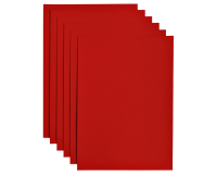 Papier copieur Papicolor A4 200g rouge 6 feuilles