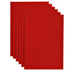 Papier copieur Papicolor A4 200g rouge 6 feuilles