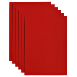 Papier copieur Papicolor A4 200g 6 feuilles rouge