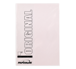 Papier copieur Papicolor A4 200g rose clair 6 feuilles