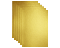 Papier copieur Papicolor A4 300g or métallisé 3 feuilles