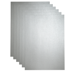 Papier copieur Papicolor A4 300g argent métallisé 3 feuilles