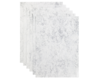 Papier copieur Papicolor A4 200g gris marbré 6 feuilles