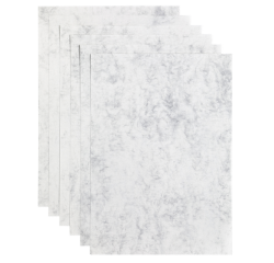 Papier copieur Papicolor A4 90g gris marbré 12 feuilles
