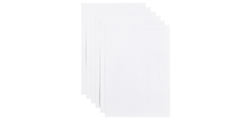 Kopieerpapier Papicolor A4 220gr 6 vel kraft wit