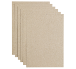 Papier copieur Papicolor A4 220g kraft gris 6 feuilles