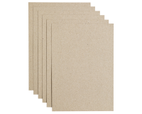 Papier copieur Papicolor A4 220g kraft gris 6 feuilles
