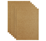Papier copieur Papicolor A4 220g kraft brun 6 feuilles
