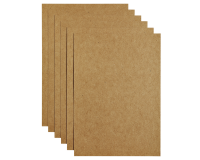 Papier copieur Papicolor A4 100g kraft brun 12 feuilles