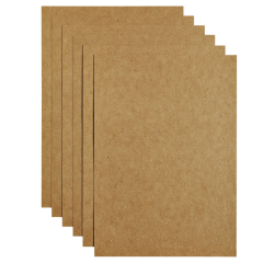 Kopieerpapier Papicolor A4 220gr 6 vel kraft bruin