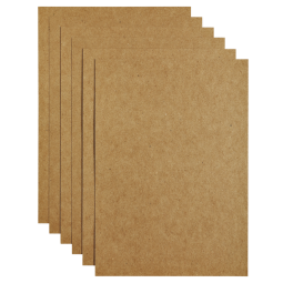 Papier copieur Papicolor A4 100g kraft brun 12 feuilles