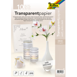 Papier transparent Folia A4 115g blanc 10 feuilles