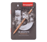 Crayon graphite Bruynzeel Expression set 12 duretés gris