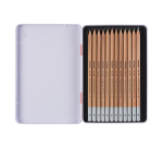 Crayon graphite Bruynzeel Expression set 12 duretés gris