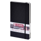 Schetsboek Talens Art Creation zwart 13x21cm 140gr 80vel