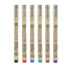 Fineliner Sakura Pigma Micron 05 set 6 couleurs de base