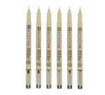 Fineliner Sakura Pigma Micron 05 set 6 couleurs de base