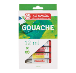 Gouache Talens Art Creation set à 8 kleuren