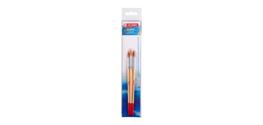 Talens Art Creation Brush Round Filament Assorted Set of 3 Pieces