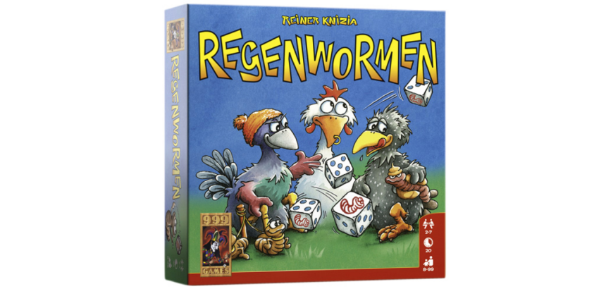 Jeu Regenwormen (néerlandais)