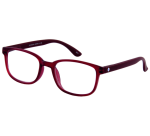 Lunettes de lecture I Need You +1.00 dpt Rainbow rouge foncé
