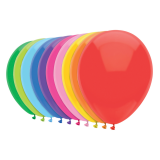 Ballon coloré 30cm 20 pièces