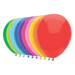Ballon coloré 30cm 20 pièces
