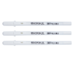 Gelschrijver Sakura Gelly Roll Classic 08 set à 3 stuks wit