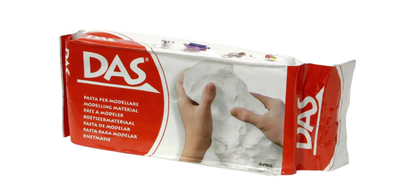 Selbsthärtende Modelliermasse DAS weiß 500g