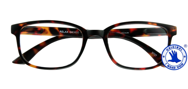 Lunettes de lecture I Need You +2.00 dpt Relax brun