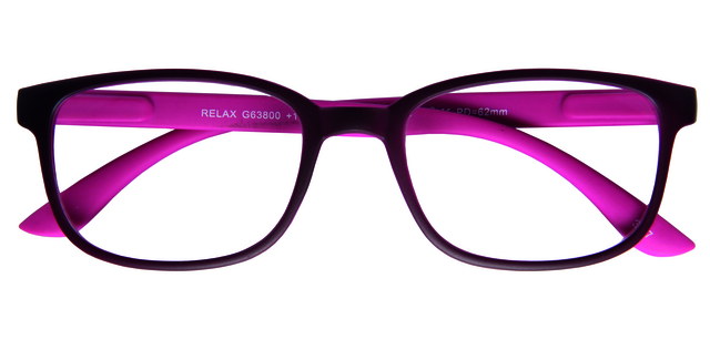 Lesebrille I Need You +1,00 dpt Relax rot-rosa