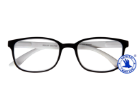 Lunettes de lecture I Need You +1.50 dpt Relax noir-blanc