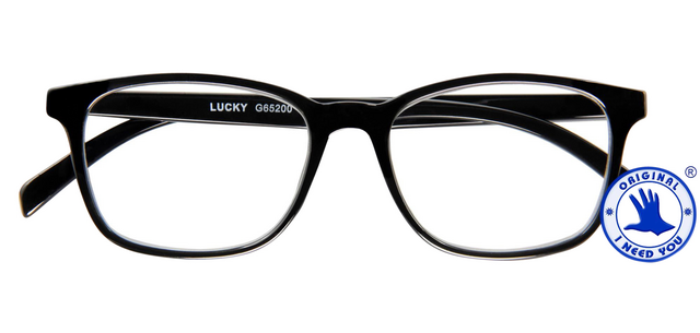 Reading glasses I Need You +2.00 dpt Lucky black