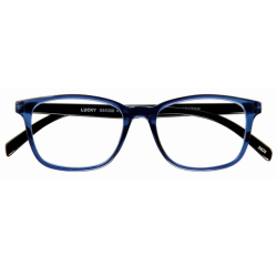 Lunettes de lecture I Need You +3.00 dpt Lucky bleu-noir