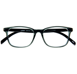 Lunettes de lecture I Need You +1.00 dpt Lucky gris-noir